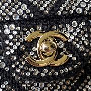 Chanel Flap Bag Rhinestone Limited Version Size 20cm - 2