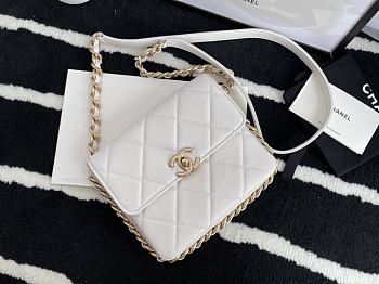 Chanel Small Large Chain Around Bag Style AS2831