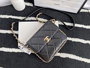 Chanel Small Large Chain Around Bag In Black AS2831 - 1