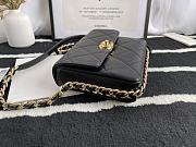 Chanel Small Large Chain Around Bag In Black AS2831 - 5