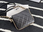 Chanel Small Large Chain Around Bag In Black AS2831 - 3