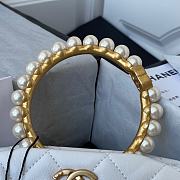 Chanel Clutch Sheepskin Artificial Pearl AS2609  - 5