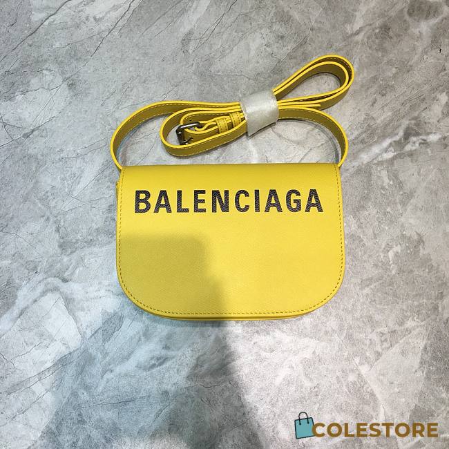 Colestore Balenciaga Ville Day Bag In Yellow - 1