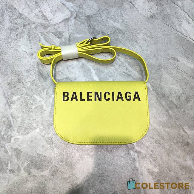 Colestore Balenciaga Ville Day Bag In Lemonde - 1