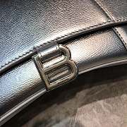 Colestore Balenciaga Small Hourglass In Silver 59354 Size 23x10x14cm - 3