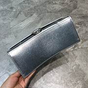Colestore Balenciaga Small Hourglass In Silver 59354 Size 23x10x14cm - 4