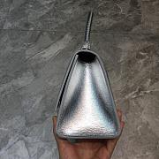 Colestore Balenciaga Small Hourglass In Silver 59354 Size 23x10x14cm - 5