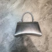 Colestore Balenciaga Small Hourglass In Silver 59354 Size 23x10x14cm - 6