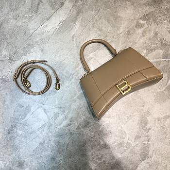 Colestore Balenciaga Small Hourglass In Brown 59354