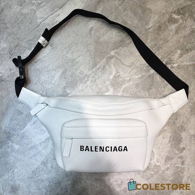 Colestore Balenciaga Crossbody Bag In White - 1
