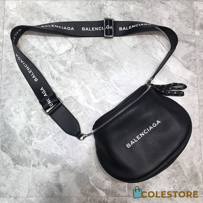 Colestore Balenciaga Shoulder Bag In Black - 1