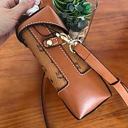 MCM SMALL Soft Berlin NS Crossbody Cognac  - 2