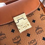 MCM SMALL Soft Berlin NS Crossbody Cognac  - 3