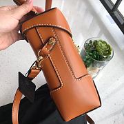 MCM SMALL Soft Berlin NS Crossbody Cognac In Brown  - 6