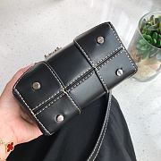 MCM Small Soft Berlin NS Crossbody Cognac In Black  - 3