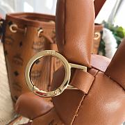 MCM Zoo Rabbit Drawstring In Brown Visetos MYZ8A  - 5