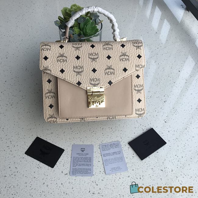 MCM Patriacia Visetos Crossbody Bag MWRAA - 1