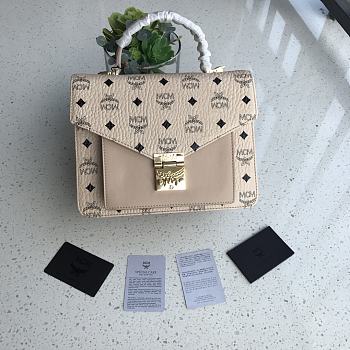 MCM Patriacia Visetos Crossbody Bag MWRAA