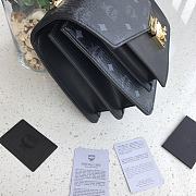 MCM Patriacia Visetos Crossbody Bag In Black MWRAA  - 3