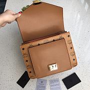MCM Patriacia Visetos Crossbody Bag In Brown MWRAA  - 3