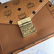 MCM Patriacia Visetos Crossbody Bag In Brown MWRAA  - 6