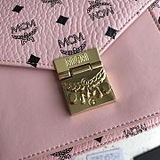 MCM Patriacia Visetos Crossbody Bag In Pink MWRAA - 6