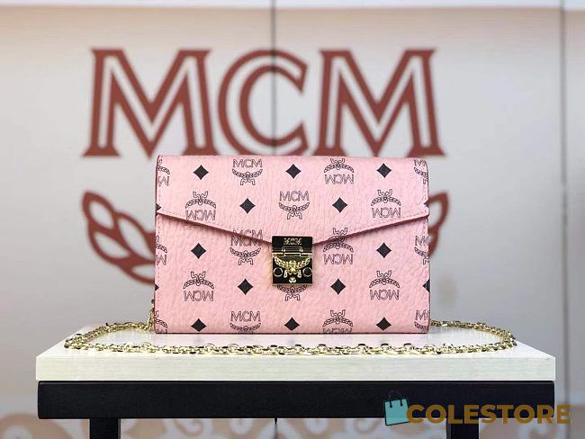 MCM Millie Crossbody Bag In Pink MWRAA  - 1