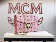 MCM Millie Crossbody Bag In Pink MWRAA  - 5