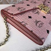MCM Millie Crossbody Bag In Pink MWRAA  - 2