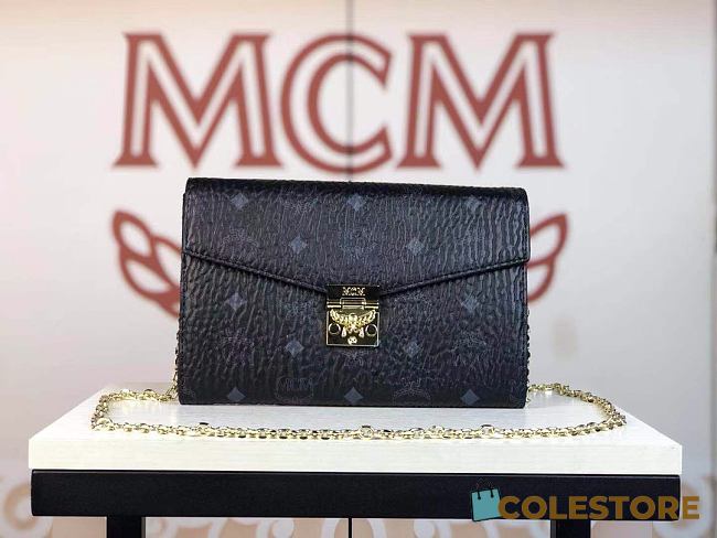 MCM Millie Crossbody Bag In Pink MWRAA Size 22x15x3cm - 1