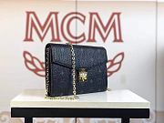 MCM Millie Crossbody Bag In Pink MWRAA Size 22x15x3cm - 6