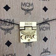 MCM Millie Crossbody Bag In White MWRAA Size 22x15x3cm - 2