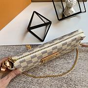 Louis Vuitton Eva Damier Clutch Size 25x4x13cm - 4