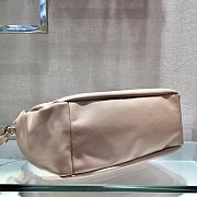 Prada Hobo Leather Bag 1BC132 Size 26x21x9.5cm - 5