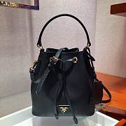 Prada Bucket Bag In Black 1BZ032  - 1