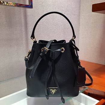Prada Bucket Bag In Black 1BZ032 