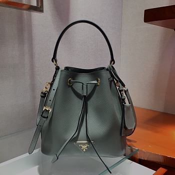 Prada Bucket Bag In Grey 1BZ032