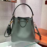 Prada Bucket Bag In Grey 1BZ032 - 2