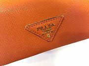 Prada Bucket Bag In Orange 1BZ032 - 3