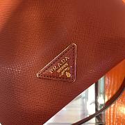 Prada Bucket Bag In Dark Orange 1BZ032  - 3