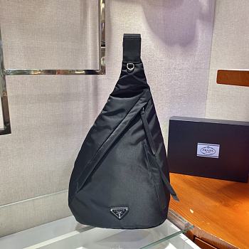 Prada Re-Nylon And Leather Backpack 2VZ092 