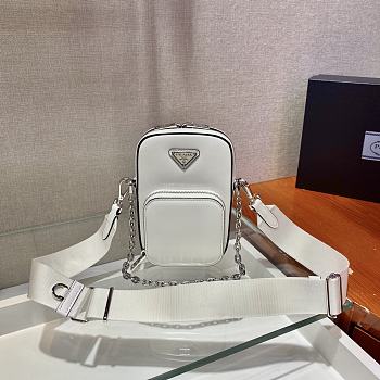 Prada Brush Leather Mini Bag 1BH183 