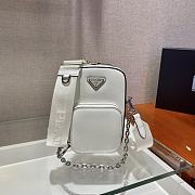 Prada Brush Leather Mini Bag 1BH183  - 4