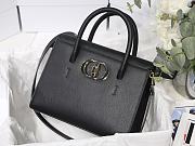Dior Honoré Handbag In Black M8012 - 1