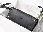 Dior Honoré Handbag In Black M8012 - 5