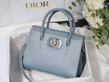 Dior Honoré Handbag In Blue M8012 