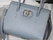 Dior Honoré Handbag In Blue M8012  - 2