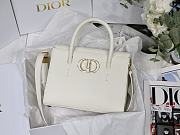 Dior Honoré Handbag In White M8012 - 1
