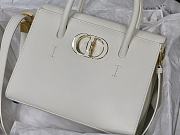 Dior Honoré Handbag In White M8012 - 2