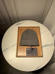 Prada Hat In Grey - 3